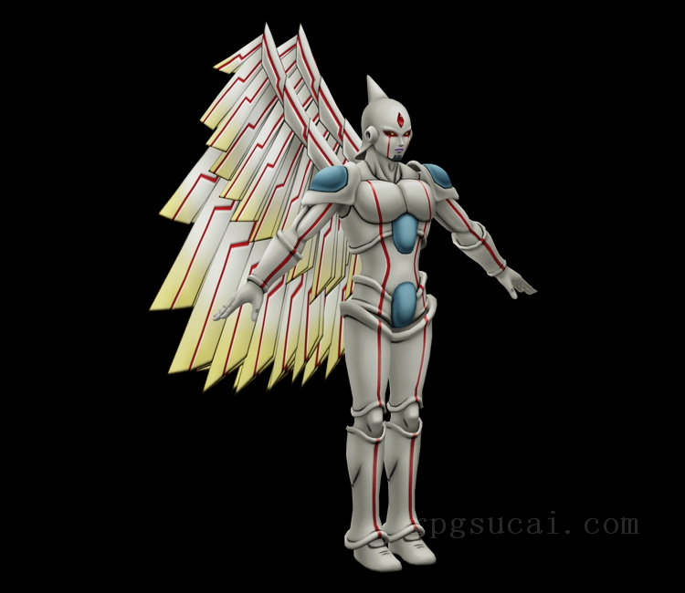 3D模型-怪物3D模型-3D模型(2467)Dragon Quest X - Kyuronos (God of Time)