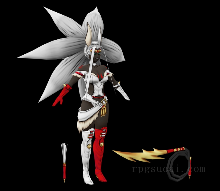 3D模型-怪物3D模型-3D模型(2468)Dragon Quest X - Lilanza