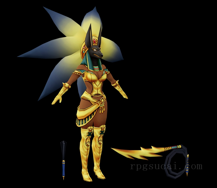 3D模型-怪物3D模型-3D模型(2475)Dragon Quest X - Mausoleum Princess