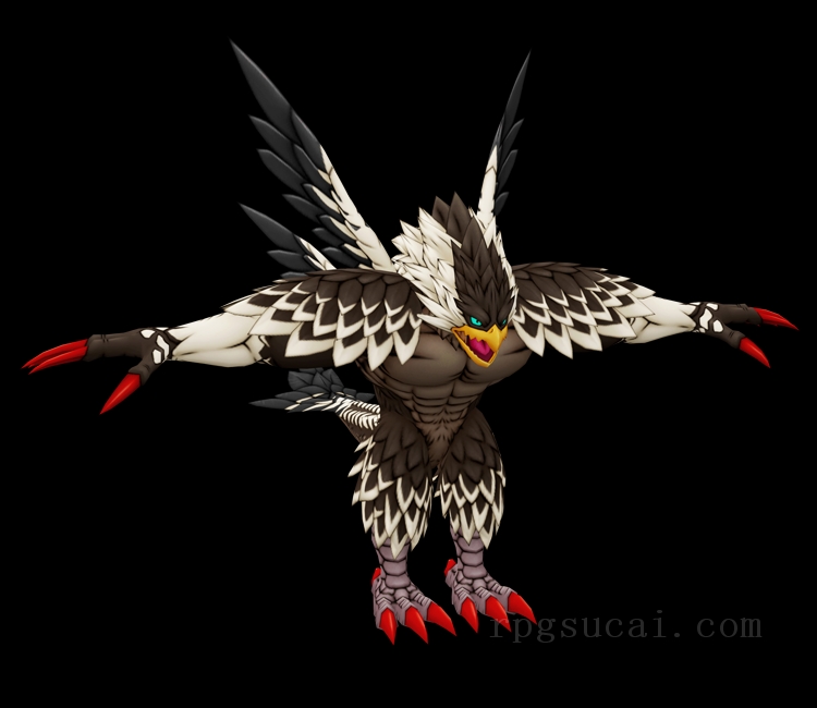 3D模型-怪物3D模型-3D模型(2486)Dragon Quest X - Ruberangis