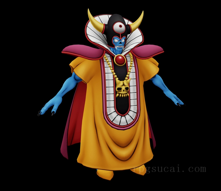 3D模型-怪物3D模型-3D模型(2490)Dragon Quest X - Zoma