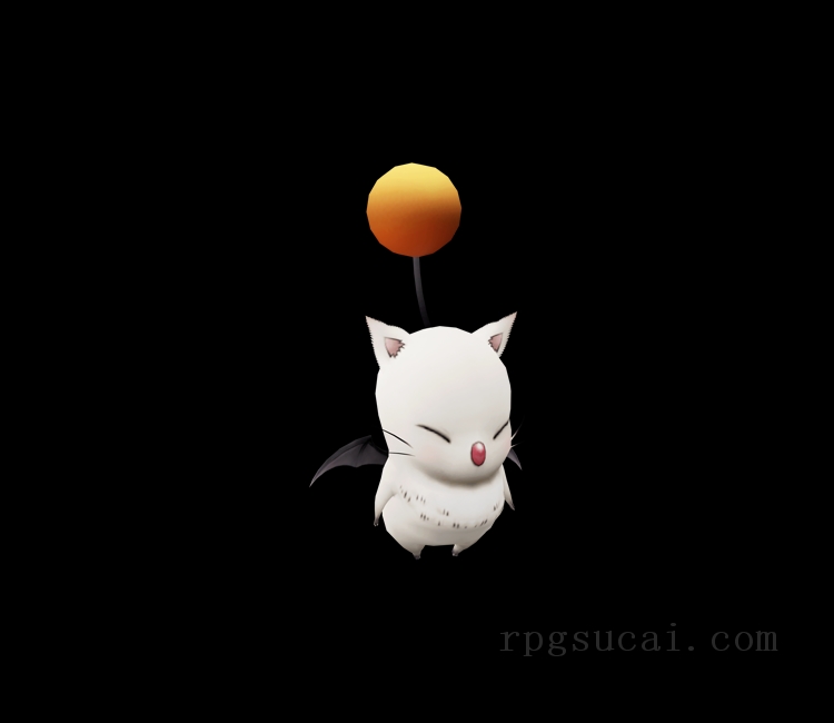 3D模型-怪物3D模型-3D模型(2494)Dragon Quest X - Moogle