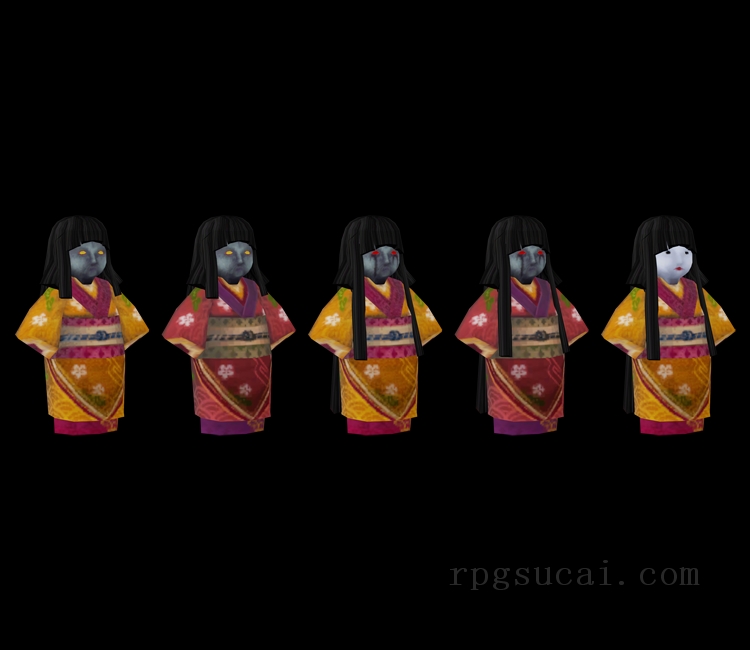 3D模型-怪物3D模型-3D模型(2505)Dragon Quest X - Warashi Doll (Mechanical Toy)