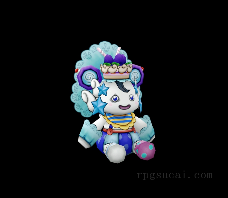 3D模型-怪物3D模型-3D模型(2516)Dragon Quest X - Seven Wonders #6: Living Doll