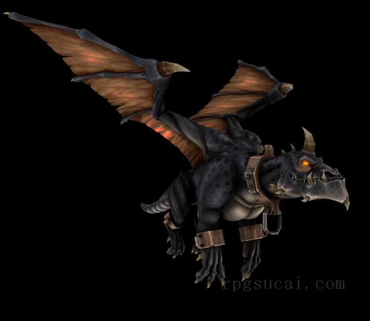 3D模型-怪物3D模型-3D模型(2573)Dungeon Defenders - Ancient Dragon