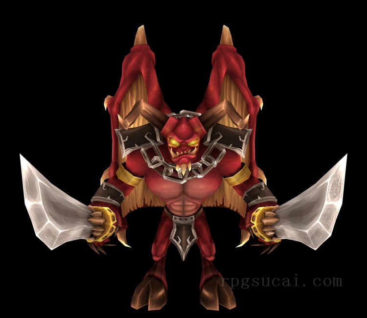 3D模型-怪物3D模型-3D模型(2574)Dungeon Defenders - Demon Lord