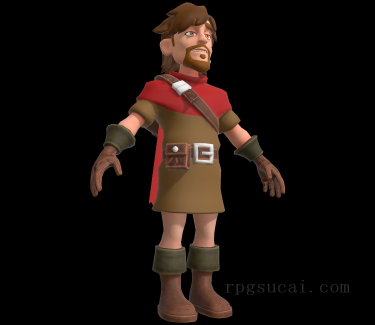 3D模型-怪物3D模型-3D模型(2581)The Dungeon Of Naheulbeuk: The Amulet Of Chaos - The Ranger