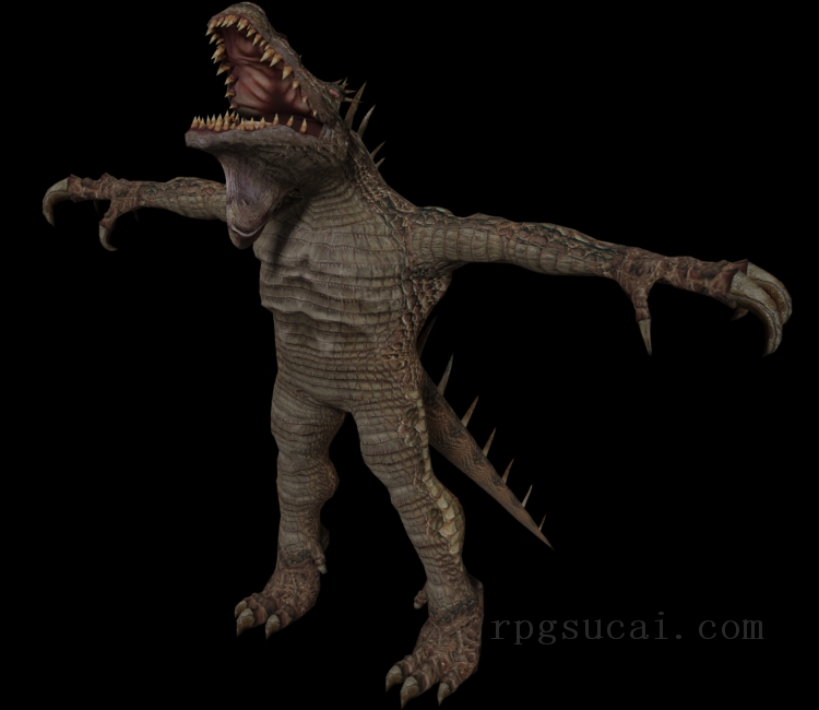 3D模型-怪物3D模型-3D模型(2605)The Elder Scrolls IV: Oblivion - Daedroth