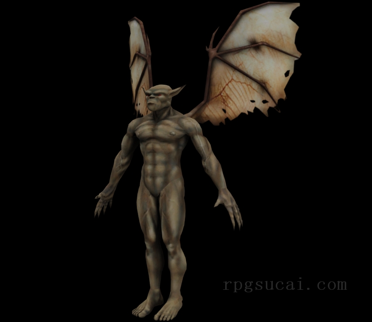 3D模型-怪物3D模型-3D模型(2606)The Elder Scrolls IV: Oblivion - Imp