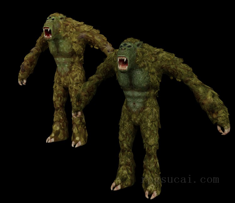 3D模型-怪物3D模型-3D模型(2614)The Elder Scrolls IV: Oblivion - Troll