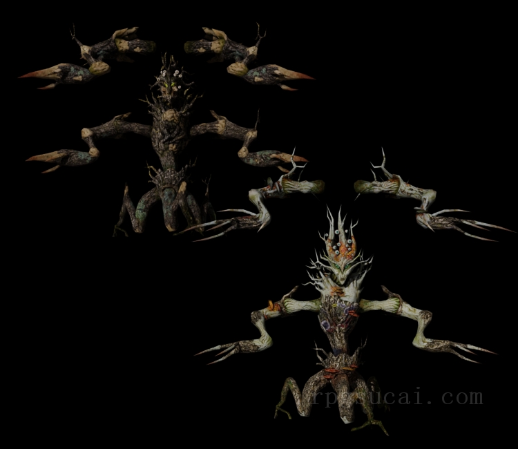 3D模型-怪物3D模型-3D模型(2618)The Elder Scrolls IV: Oblivion - Gnarls