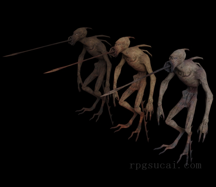3D模型-怪物3D模型-3D模型(2620)The Elder Scrolls IV: Oblivion - Hunger