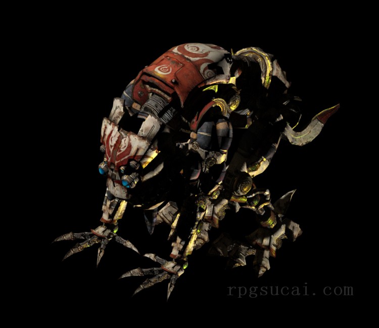 3D模型-怪物3D模型-3D模型(2654)ENSLAVED: Odyssey to the West - Cyber Dog