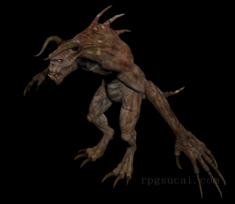 3D模型-怪物3D模型-3D模型(2813)Fallout: New Vegas - Deathclaw
