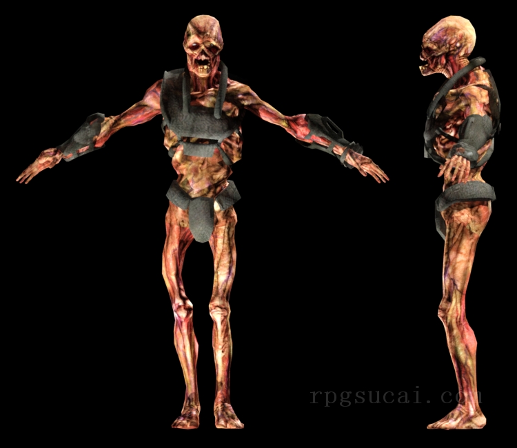 3D模型-怪物3D模型-3D模型(2815)Fallout: New Vegas - Ghoul Reaver