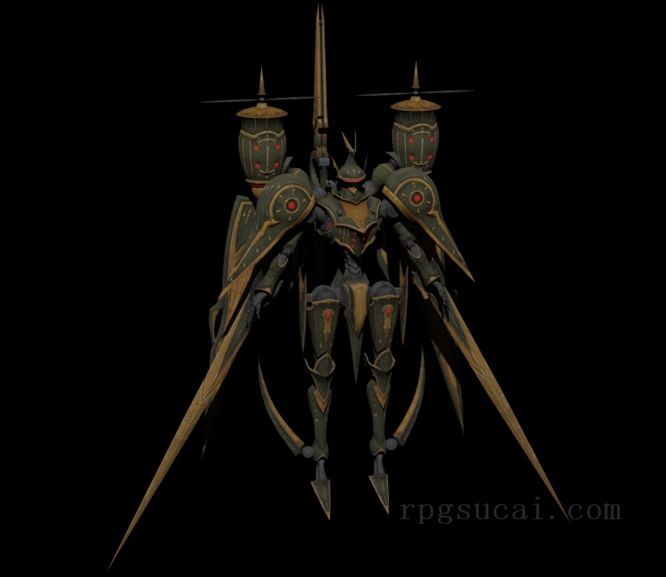 3D模型-怪物3D模型-3D模型(2964)Final Fantasy XIV: A Realm Reborn - Cruise Chaser