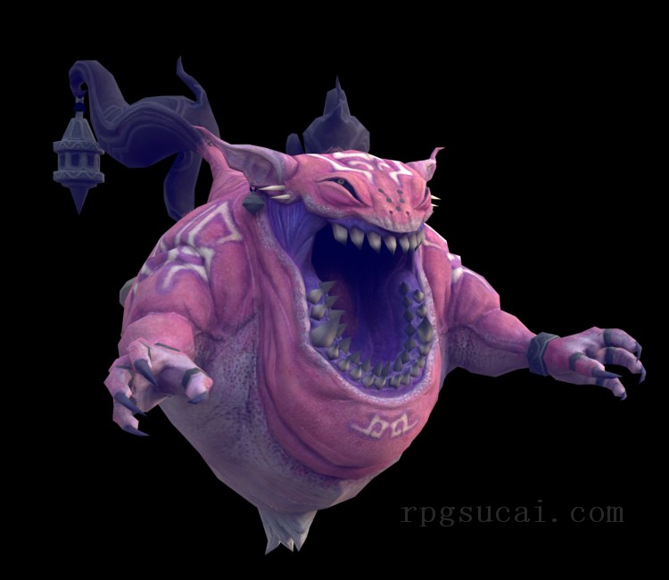 3D模型-怪物3D模型-3D模型(2981)Final Fantasy XIV: A Realm Reborn - Typhon