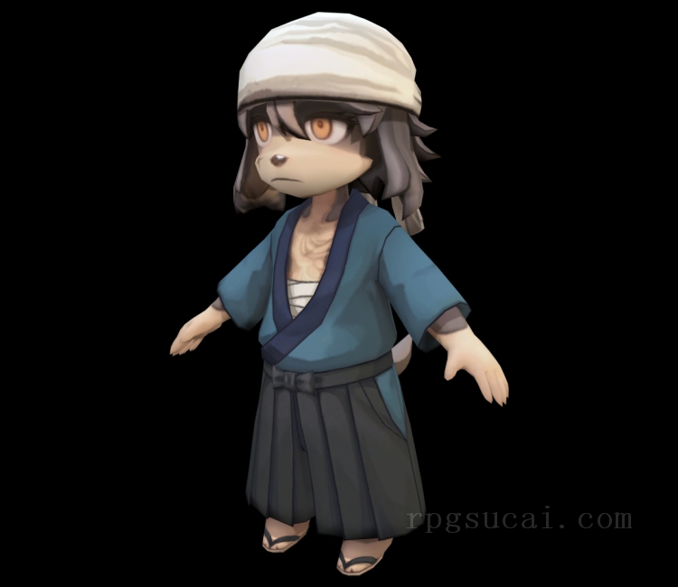 3D模型-怪物3D模型-3D模型(3061)Fuga: Melodies of Steel - Jin Macchiato