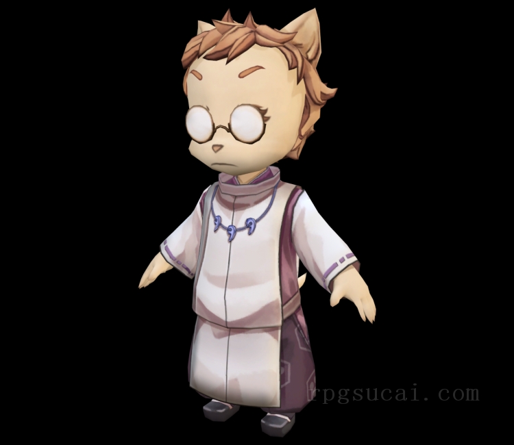 3D模型-怪物3D模型-3D模型(3066)Fuga: Melodies of Steel - Socks Million