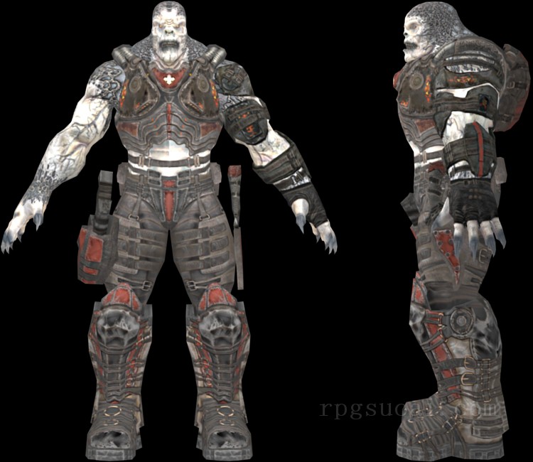 3D模型-怪物3D模型-3D模型(3109)Gears of War - Grunt