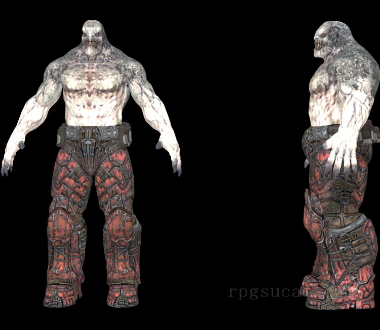 3D模型-怪物3D模型-3D模型(3110)Gears of War - Hunter
