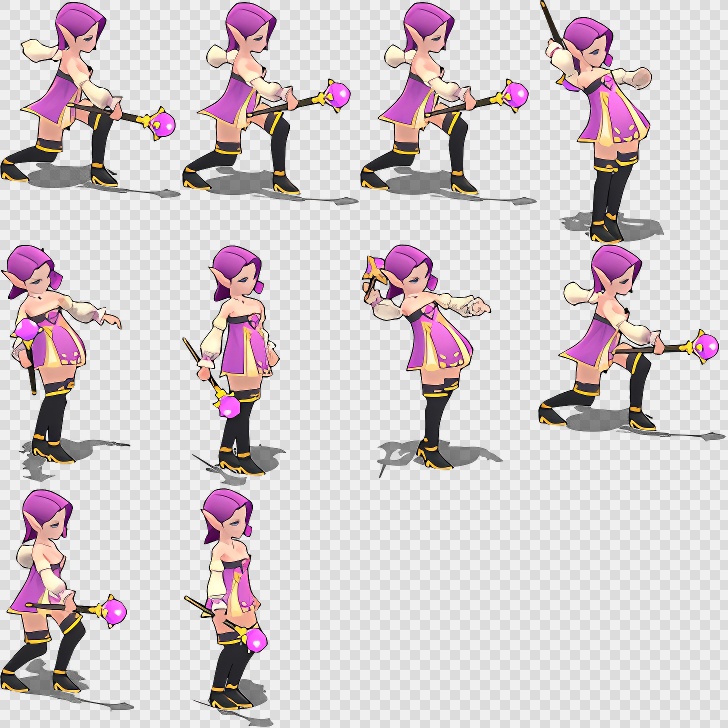 305套魔幻角色PNG序列帧-魔幻-人(player_1002_03_01)