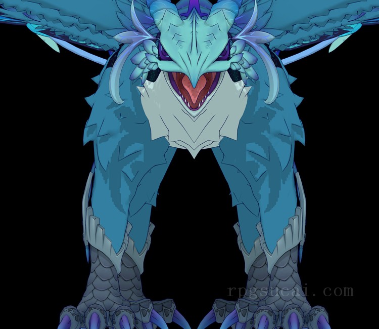 3D模型-怪物3D模型-3D模型(3160)Genshin Impact - Stormterror / Dvalin