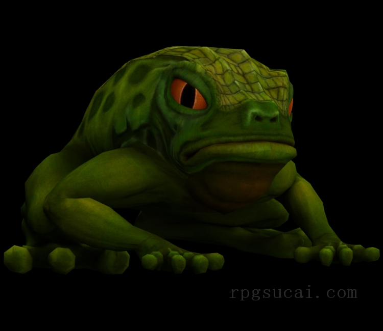 3D模型-怪物3D模型-3D模型(3189)Giana Sisters: Twisted Dreams - Frog