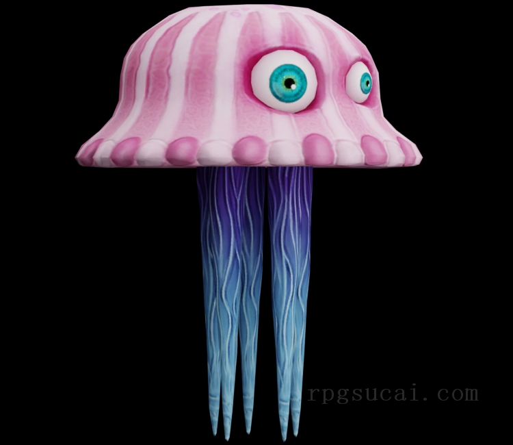 3D模型-怪物3D模型-3D模型(3193)Giana Sisters: Twisted Dreams - Jellyfish