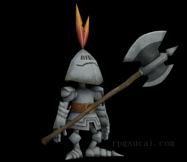3D模型-怪物3D模型-3D模型(3194)Giana Sisters: Twisted Dreams - Knight