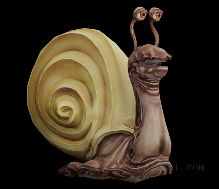 3D模型-怪物3D模型-3D模型(3202)Giana Sisters: Twisted Dreams - Snail