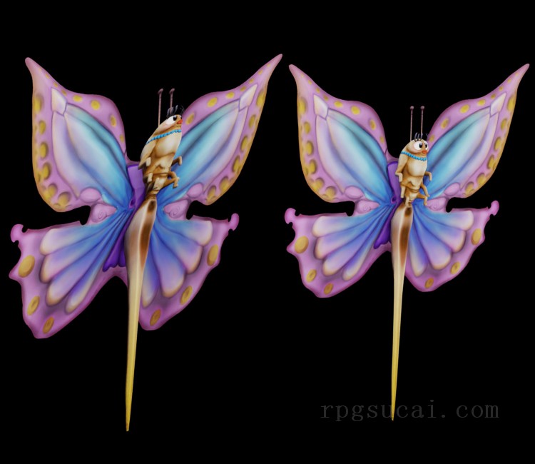 3D模型-怪物3D模型-3D模型(3377)Giana Sisters: Twisted Dreams - Butterfly
