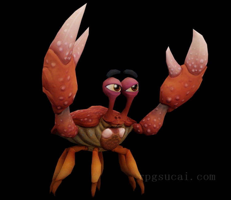 3D模型-怪物3D模型-3D模型(3380)Giana Sisters: Twisted Dreams - Crab