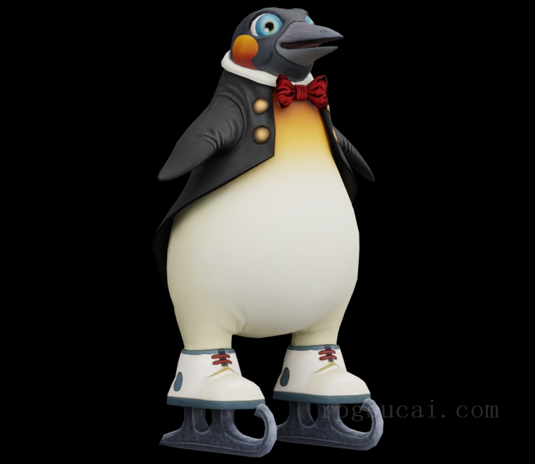 3D模型-怪物3D模型-3D模型(3390)Giana Sisters: Twisted Dreams - Penguin