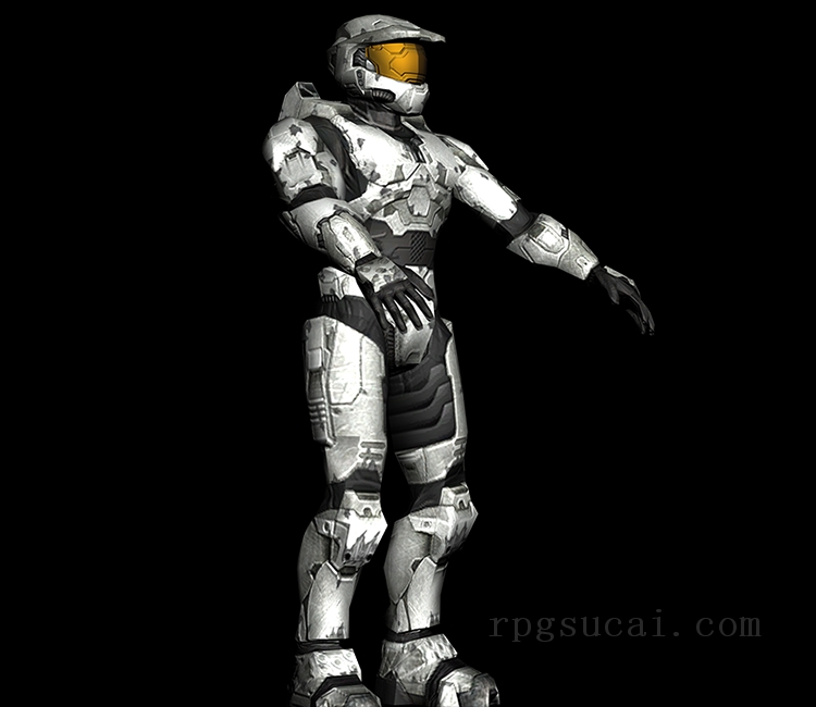 3D模型-怪物3D模型-3D模型(3516)Halo 2 - Master Chief