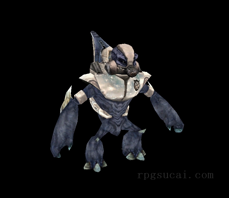 3D模型-怪物3D模型-3D模型(3528)Halo: Combat Evolved - Grunt