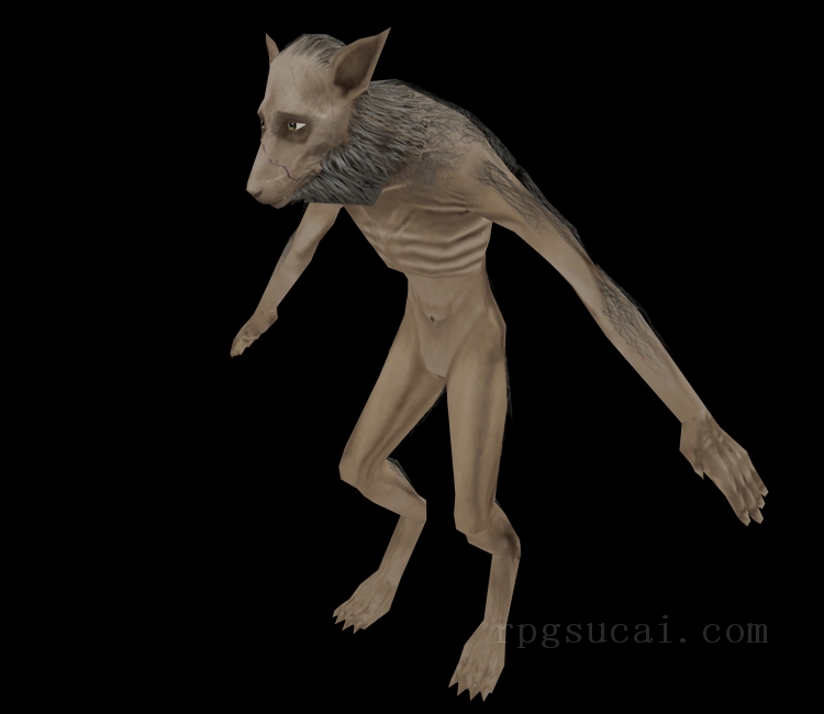 3D模型-怪物3D模型-3D模型(3594)Harry Potter & the Prisoner of Azkaban - Remus Lupin (Werewolf)