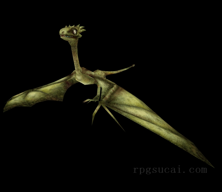 3D模型-怪物3D模型-3D模型(3606)Harry Potter & the Prisoner of Azkaban - Dragon (Draconifors)