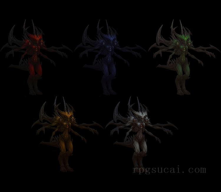 3D模型-怪物3D模型-3D模型(3715)Heroes of the Storm - Diablo (Prime Evil)