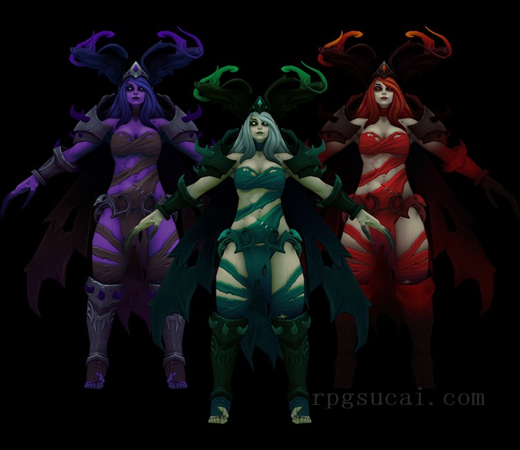 3D模型-怪物3D模型-3D模型(3718)Heroes of the Storm - Alexstrasza (Spectral Wyrm)