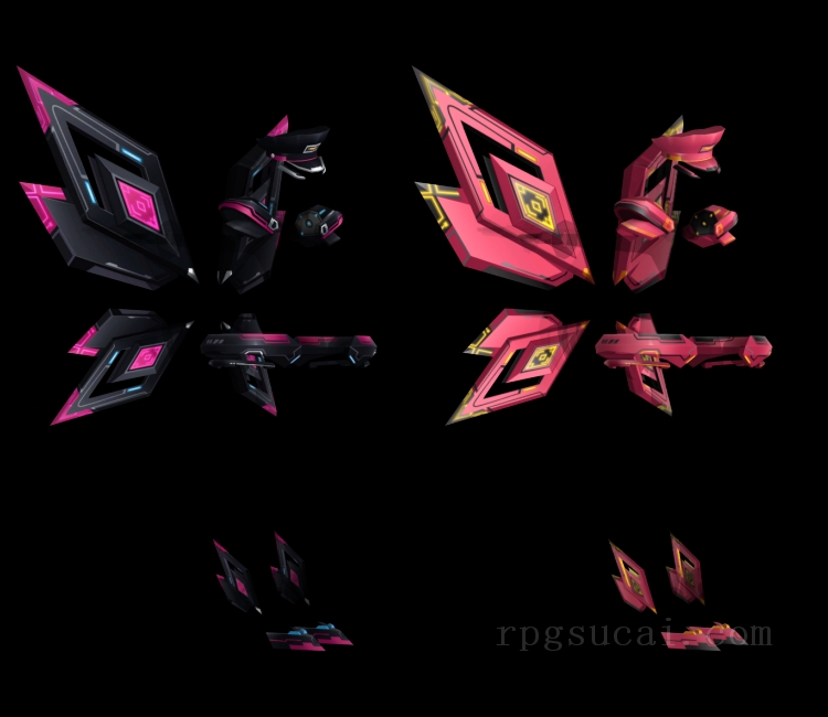 3D模型-怪物3D模型-3D模型(3767)Hyperdimension Neptunia Re;Birth 1 - Processor (Omegadrive / Dengeki Drive)