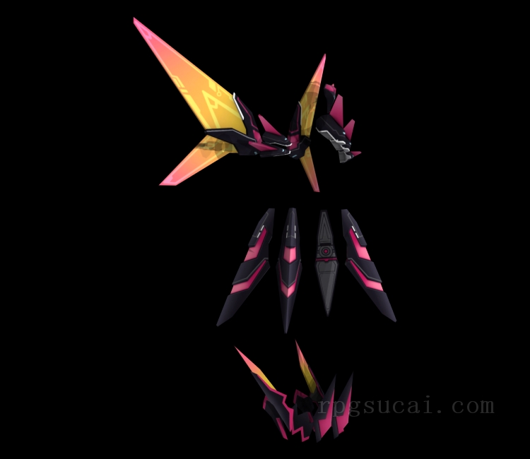 3D模型-怪物3D模型-3D模型(3768)Hyperdimension Neptunia Re;Birth 1 - Processor (Plutia)