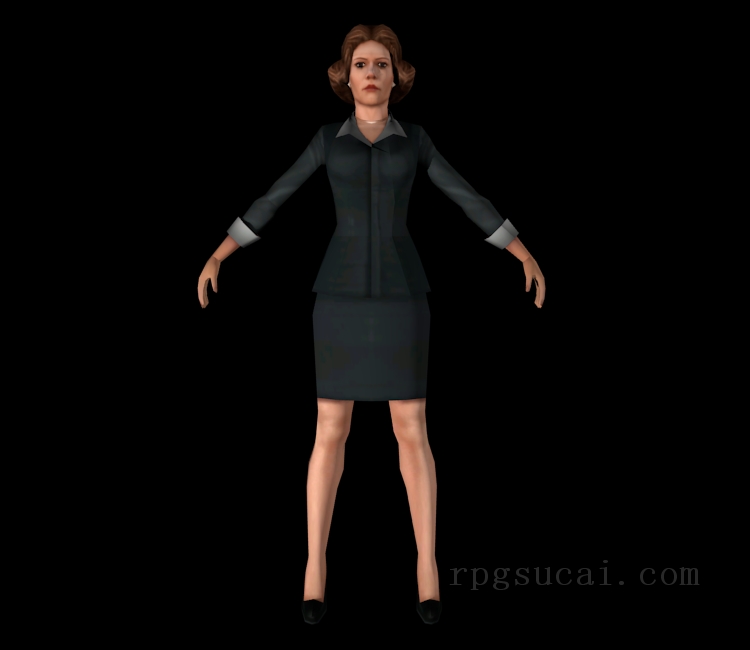 3D模型-女3D模型-3D模型(1107)Bully: Scholarship Edition - Miss Danvers