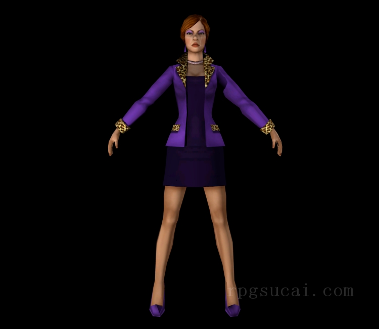 3D模型-女3D模型-3D模型(1108)Bully: Scholarship Edition - Mom