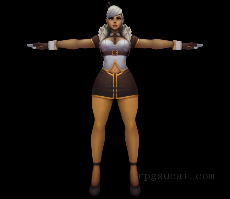 3D模型-女3D模型-3D模型(1361)Archeblade - Elika Bayer