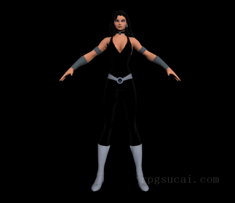 3D模型-女3D模型-3D模型(2054)DC Universe Online - Donna Troy