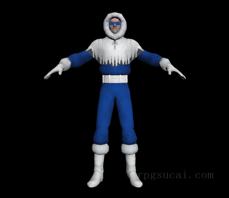3D模型-女3D模型-3D模型(2072)DC Universe Online - Captain Cold