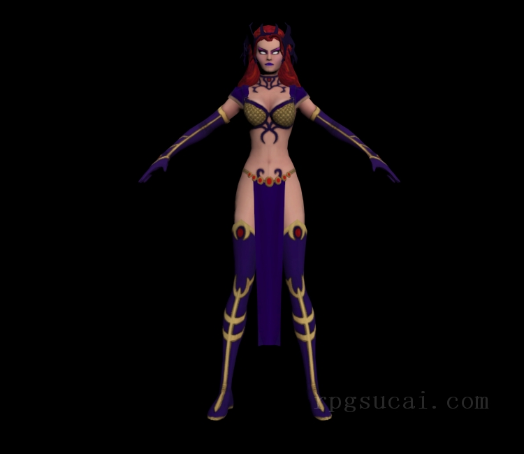 3D模型-女3D模型-3D模型(2074)DC Universe Online - Circe