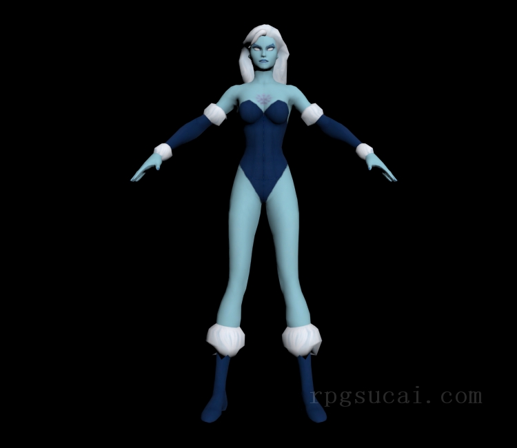 3D模型-女3D模型-3D模型(2082)DC Universe Online - Killer Frost