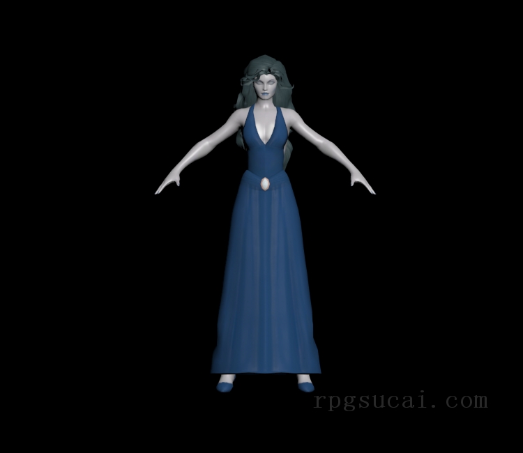 3D模型-女3D模型-3D模型(2111)DC Universe Online - Nora Fries